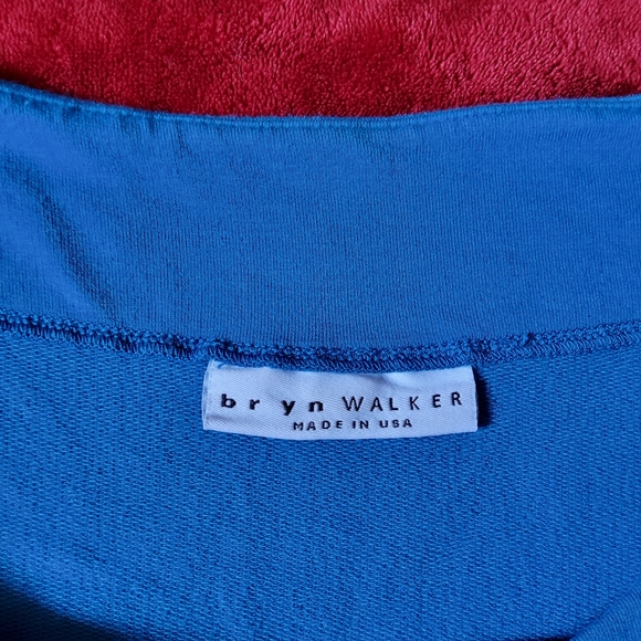 Bryn Walker Oversized Blouse Organic Bamboo Cotton Round Neck Women's Small - Picture 3 of 9